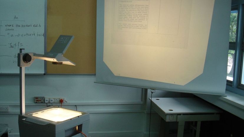 Overhead projector