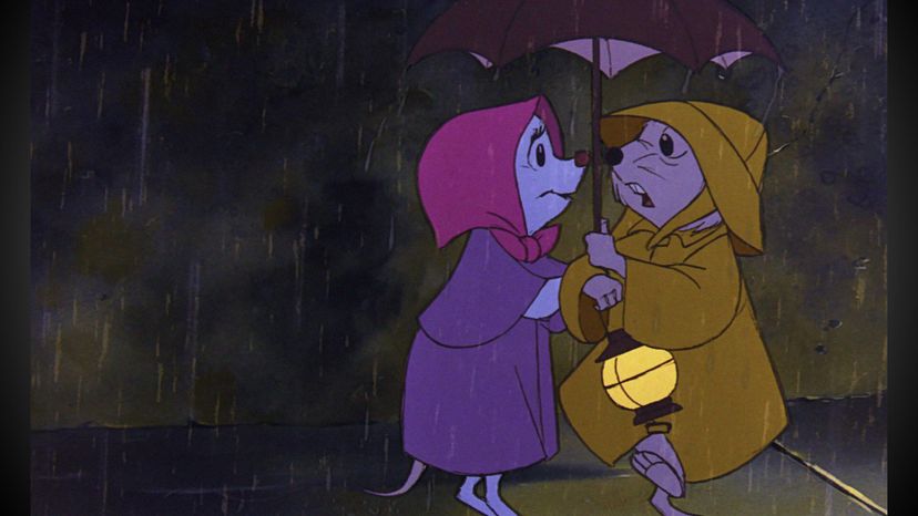 Bernard and Miss Bianca from the Rescuers