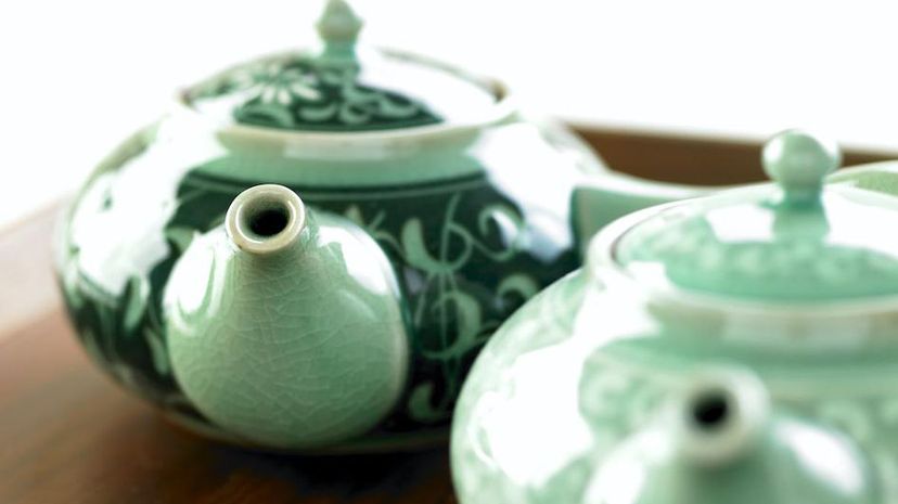 Celadon Chinese Tea Pots