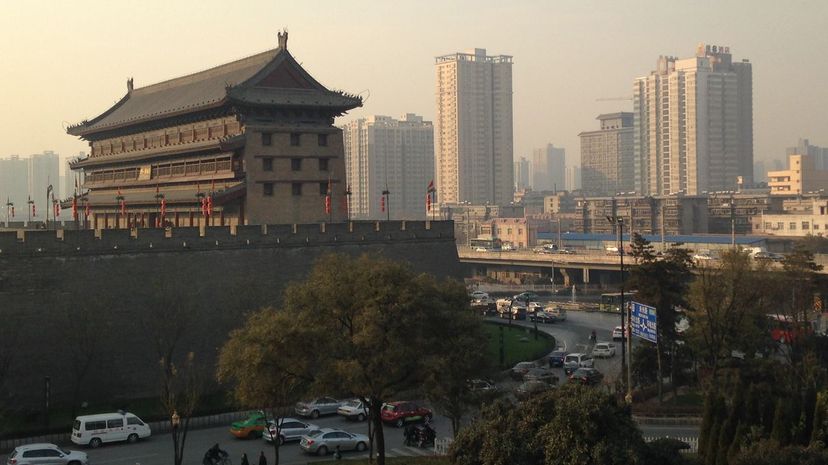 Question 18 - Xi'an City Wall