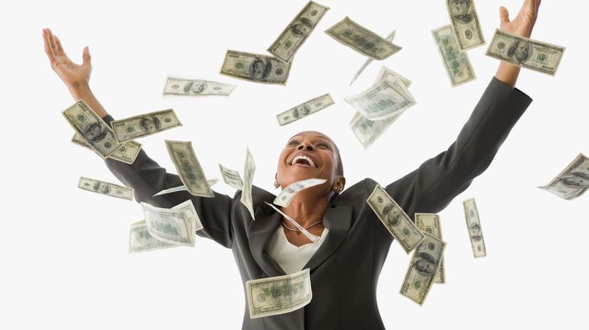 Throwing Money in the Air