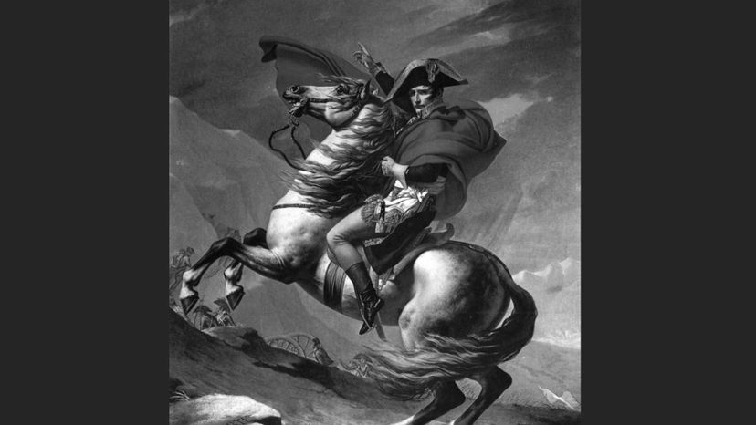 Napoleon Crossing The Alps by Jacques-Louis David 1