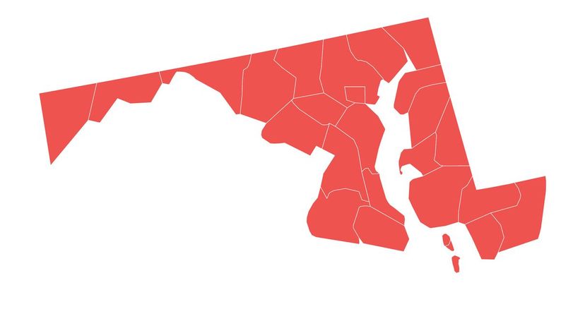 Maryland State Outline