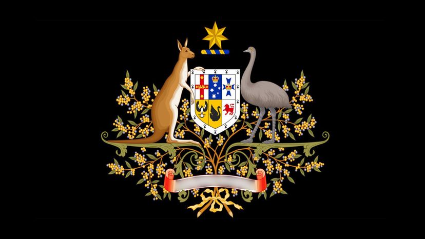 Australia Coat Arms 