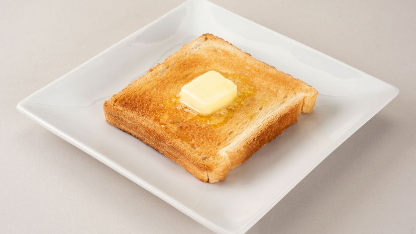 Butter on Toasted Bread