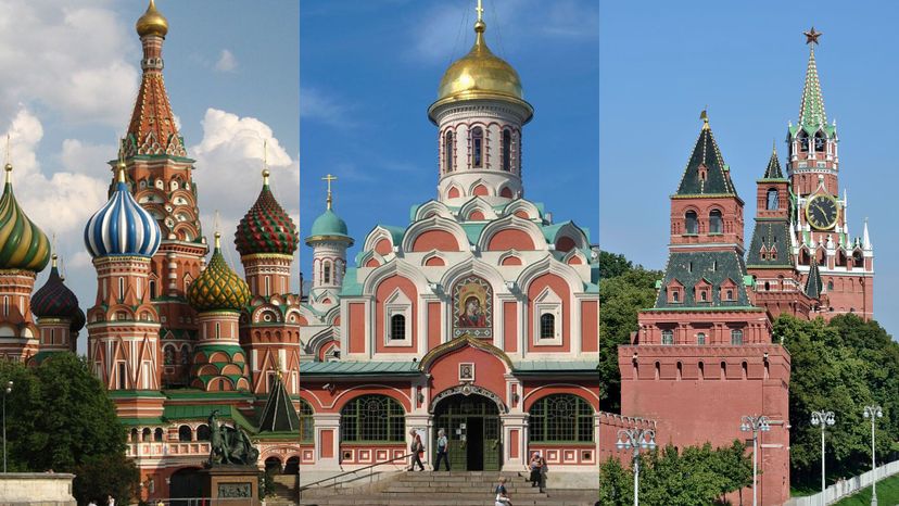 St. Basil's Cathedral, Red Square and Moscow Kremlin - Moscow