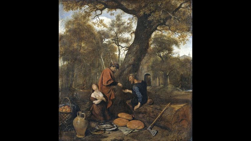 39 Erysichthon selling his daughter