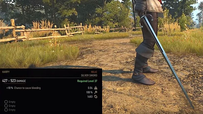 Question 3 - swords