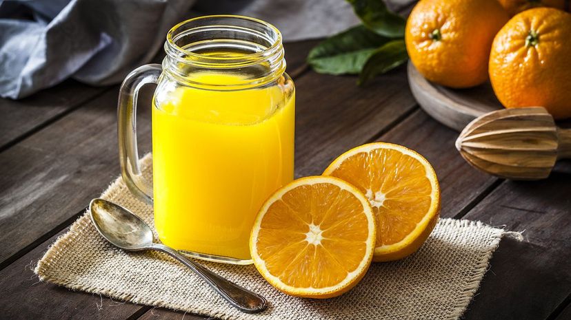 9 jugo de naranja