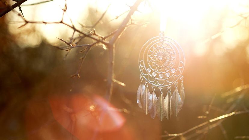 Dreamcatcher in the nature