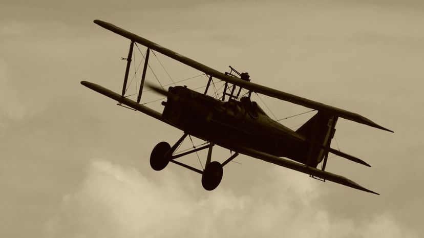 WW1 biplane