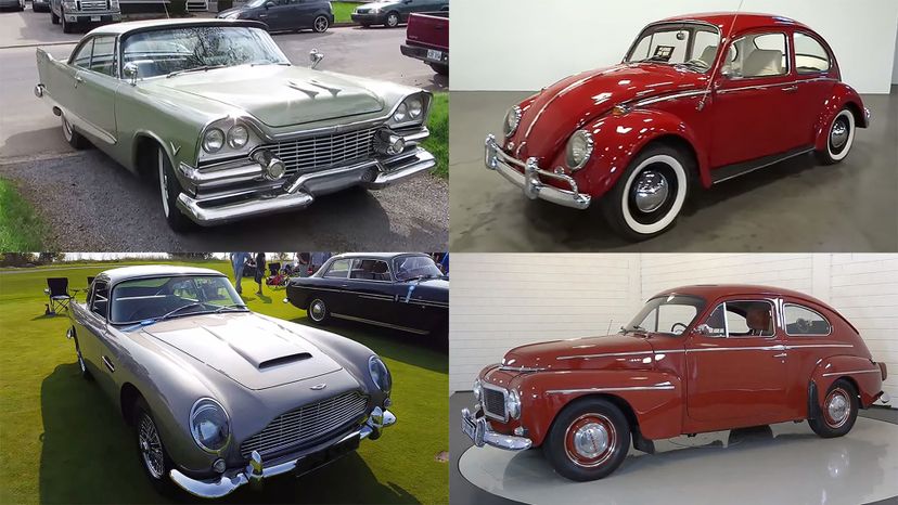 Kannst du all diese ikonischen Autos der 60er Jahre benennen?
