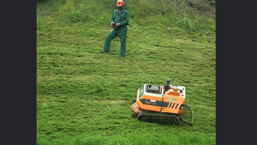 Remote Control Lawnmower