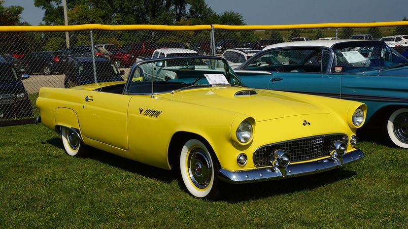 10 1955 Ford Thunderbird