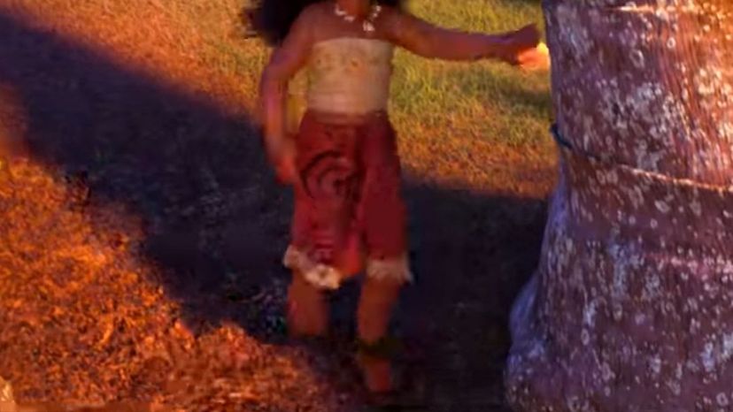 Moana's coronation outfit (Where You Are song scene)