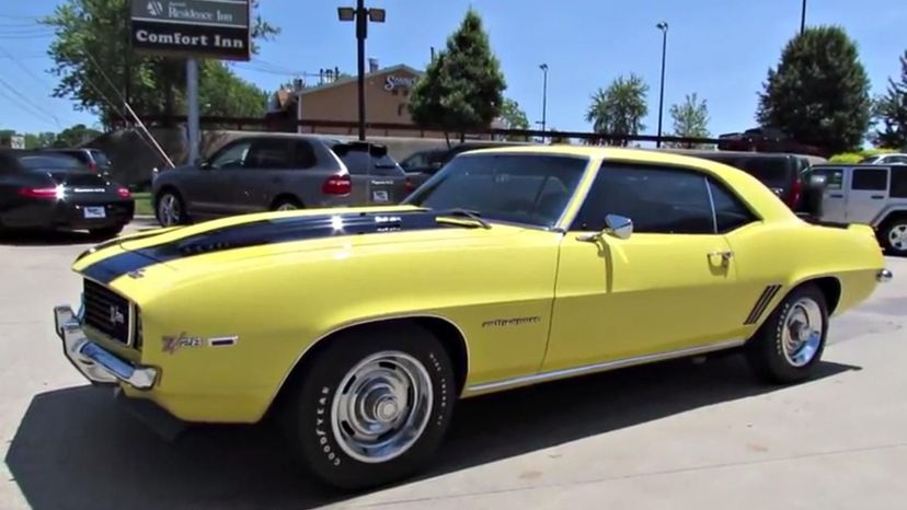 1960s - 1969 Chevrolet Camaro ZL1