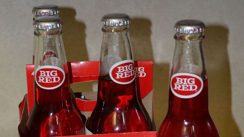 Big Red soda four-pack