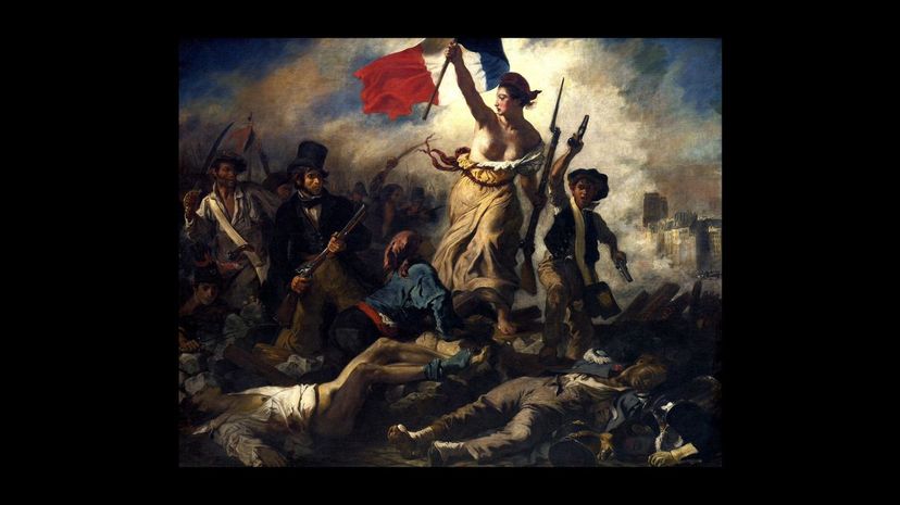Liberty Leading the People by EugeÌ€ne Delacroix