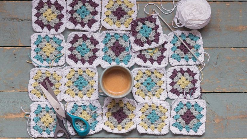 Crochet squares