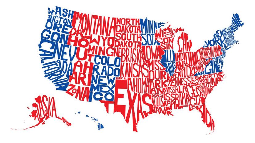 United States map