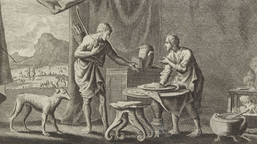 Esau sells his birthright