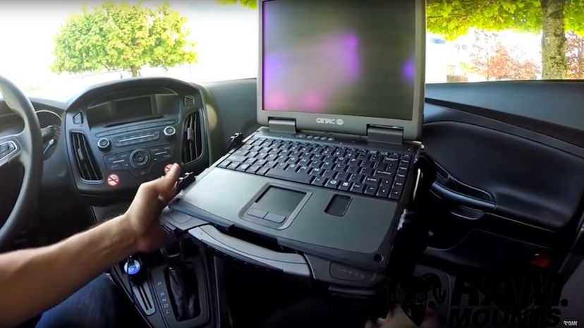 11 Police Car Computer