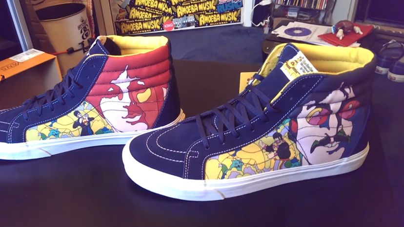 Beatles Sk8-Hi Reissue Vans