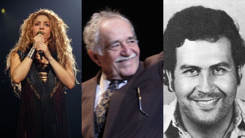 Shakira, Gabriel Garcia Marquez, and Pablo Escobar