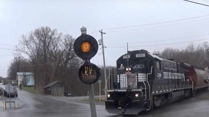 Yellow signal train