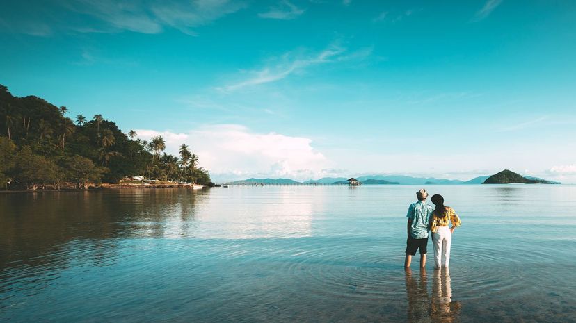 Couple on beach