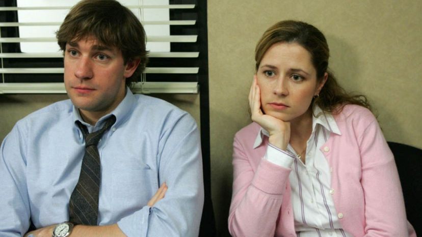 Jim and Pam