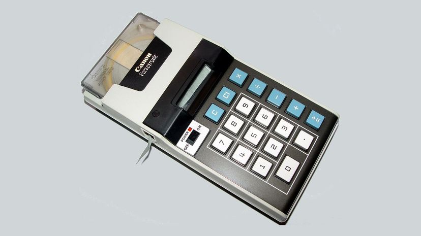 Canon pocketronic calculator 1970