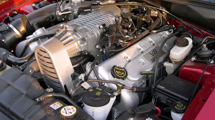 2003 Ford Mustang Cobra 32v Supercharged engine