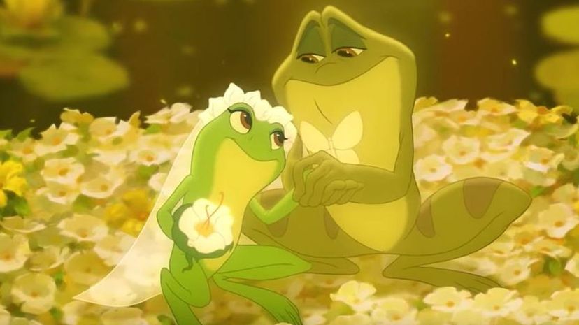 the princess and the frog wedding