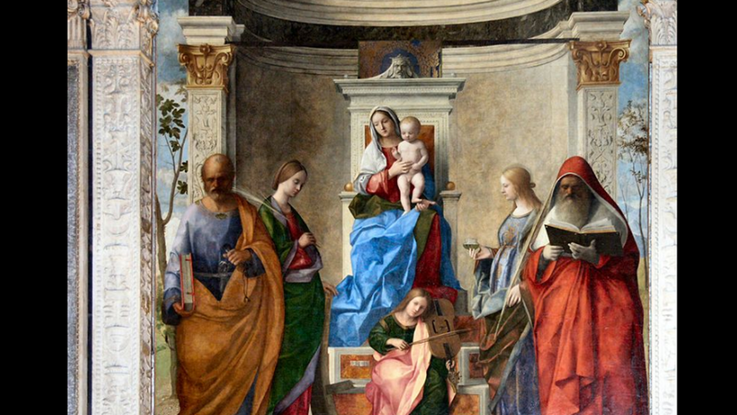 San Zaccaria Altarpeice by Giovanni Bellini