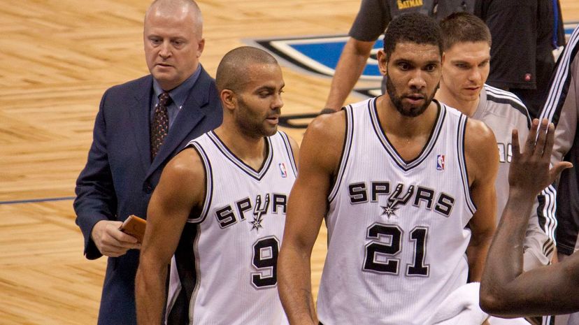 Tim Duncan and Tony Parker