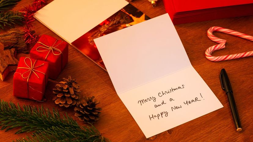 Handwritten Christmas cards