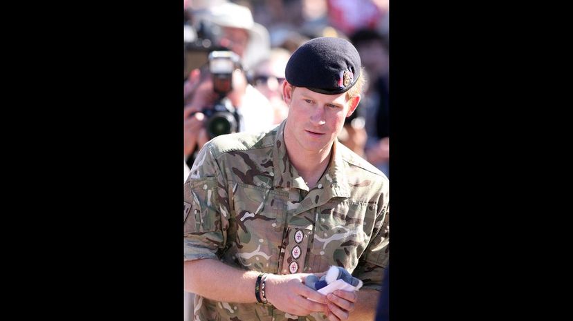 35 Prince Harry in camo