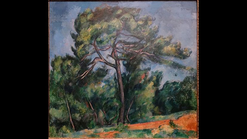 The Great Pine Cezanne