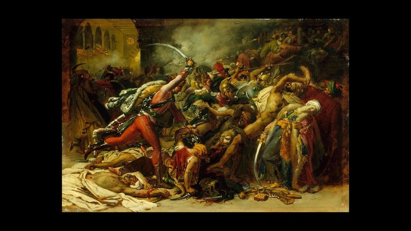 The Revolt of Cairo by Anne-Louis Girodet de Roussy-Trioson