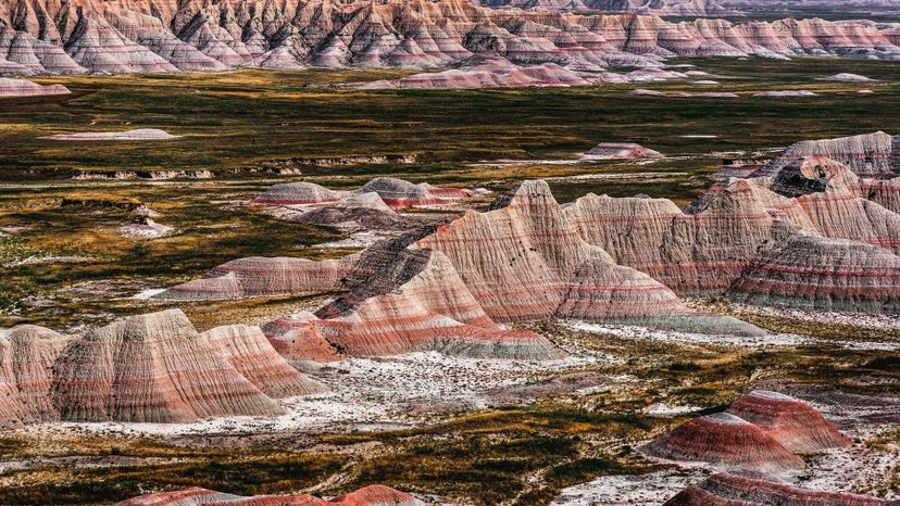 Badlands National Park in South Dakota