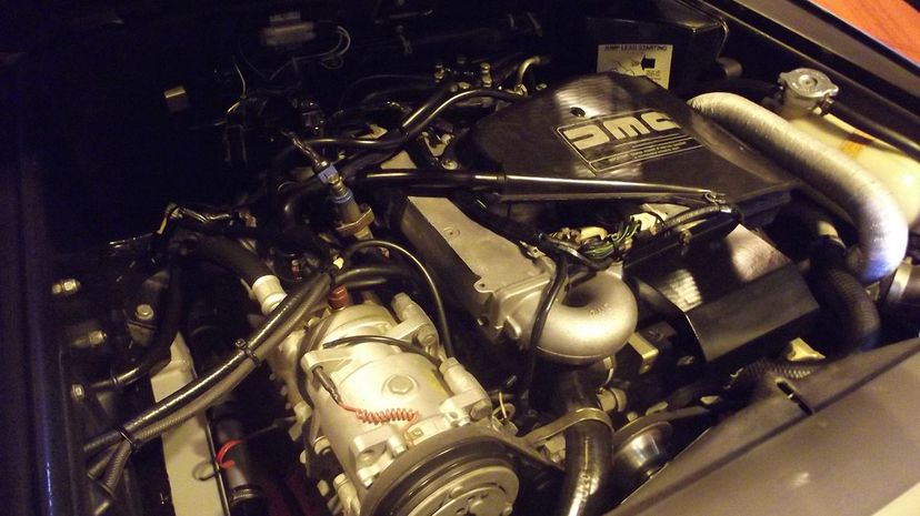 V6 DeLorean engine