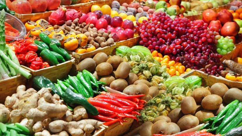 ¿Puedes identificar las frutas y verduras en estas imágenes?