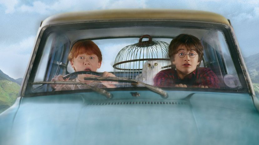 How many points can you win playing this Harry Potter picture reveal game?