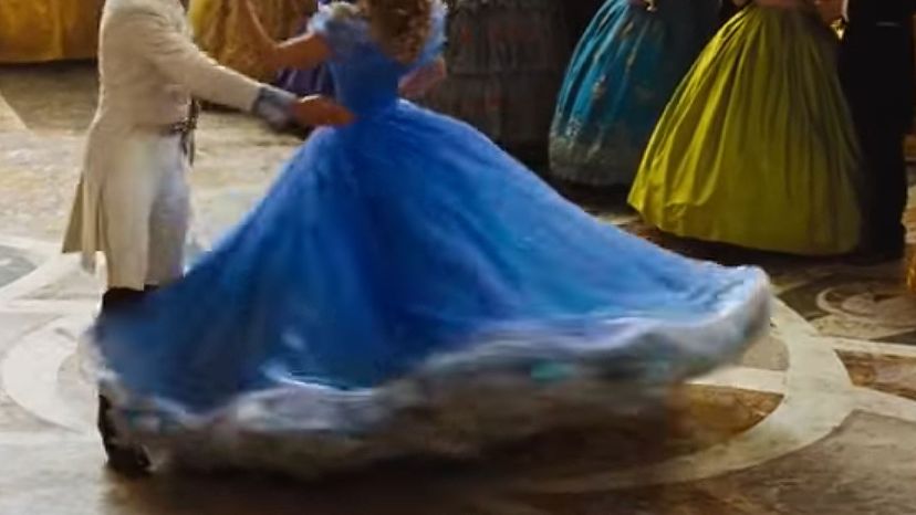 Cinderella's ball dress