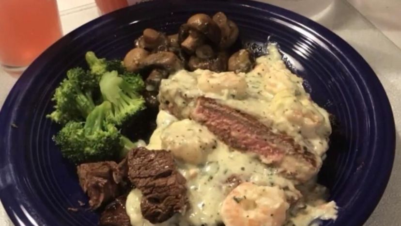 Shrimp â€˜n Parmesan Sirloin
