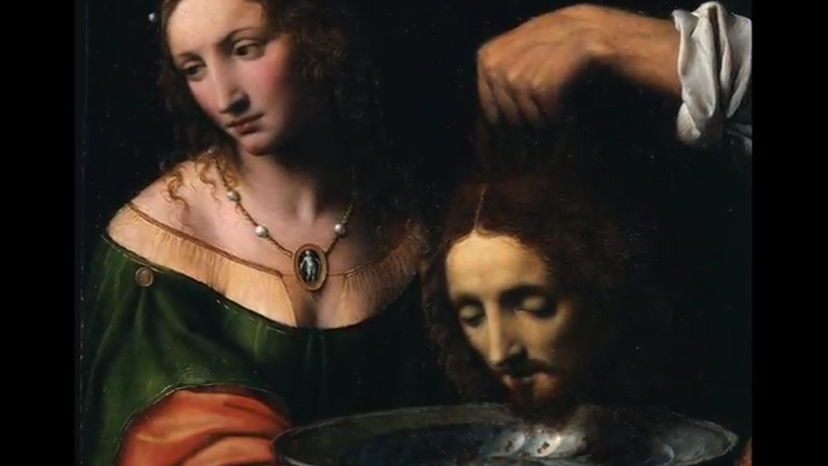 Salome with the Head of St. John the Baptist by Bernardino Luini