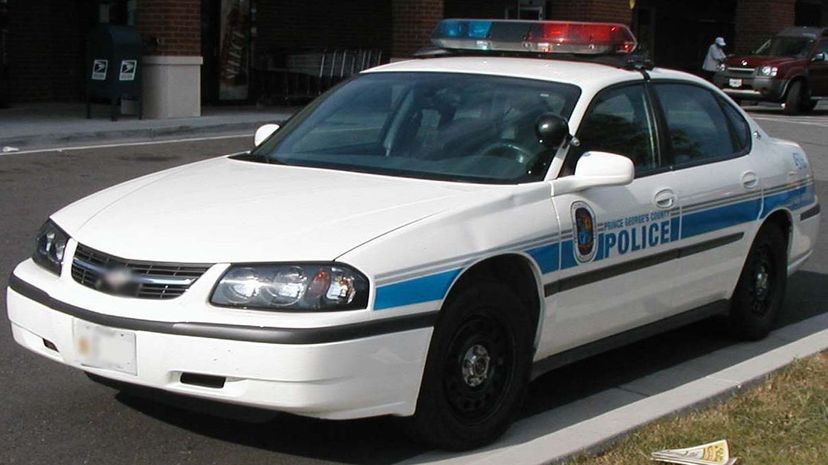 8 - Chevrolet Impala police