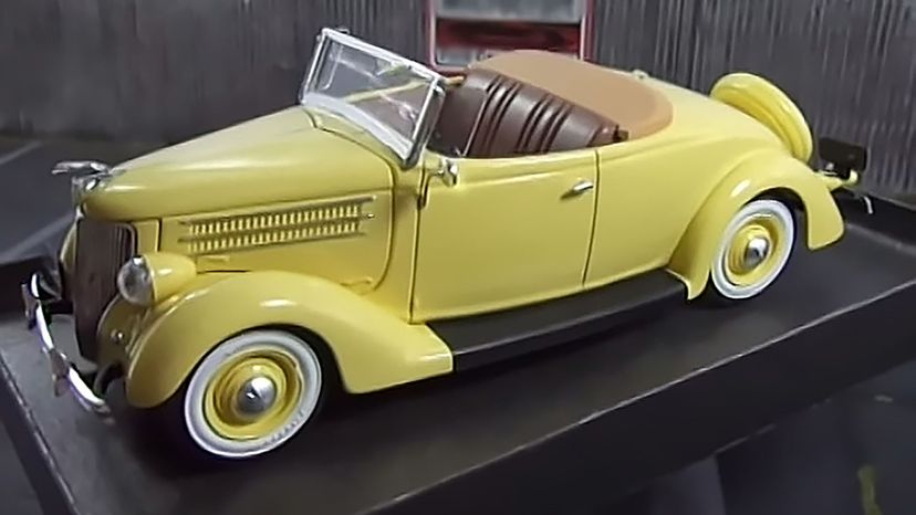 1936 Ford Deluxe Roadster model