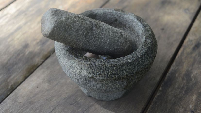 Pestle and mortar